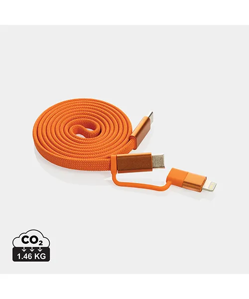 Kabel p302 (1) Магнитен кабел 2 в 1 Arc с USB-C и Lightning конектори