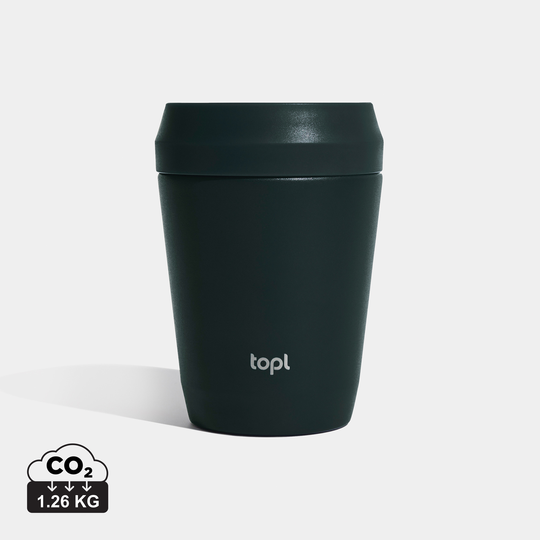 Topl термо чаша To Go от неръждаема стомана с матово покритие